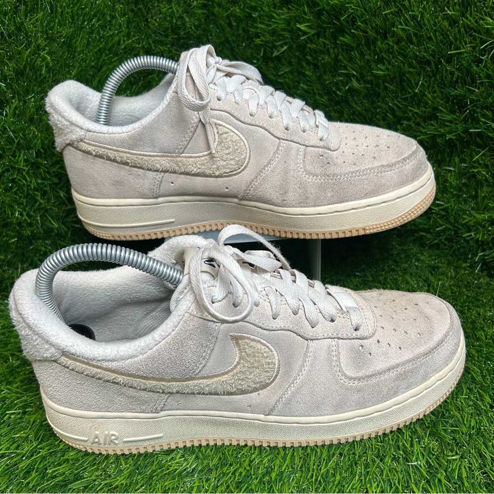 Nike Air Force 1 Low 07 LX Phantom Sail Suede DQ7583-001 Womens 9.5